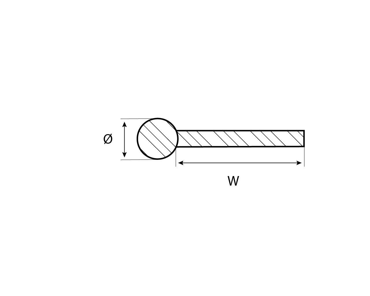 PVC Flag Strip Round Ø 8,0mm with 20 mm
Transparent Blue [100m/roll]